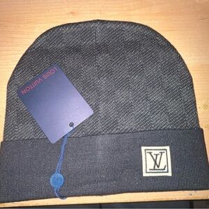 Louis Vuitton black Knit Beanie